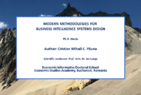 (PDF) PhD Thesis Presentation MODERN METHODOLOGIES FOR BUSINESS